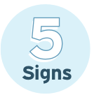 Five signs